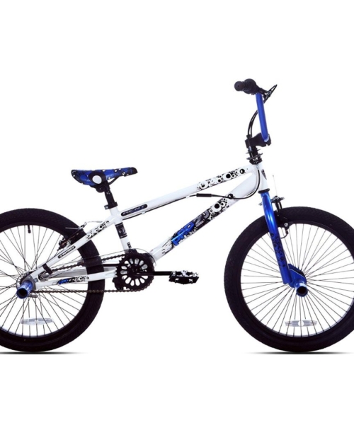 BMX/Freestyle Bike, 18-Inch, Grey/Blue